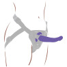 Get Real TOYJOY Harness Dong M Purple